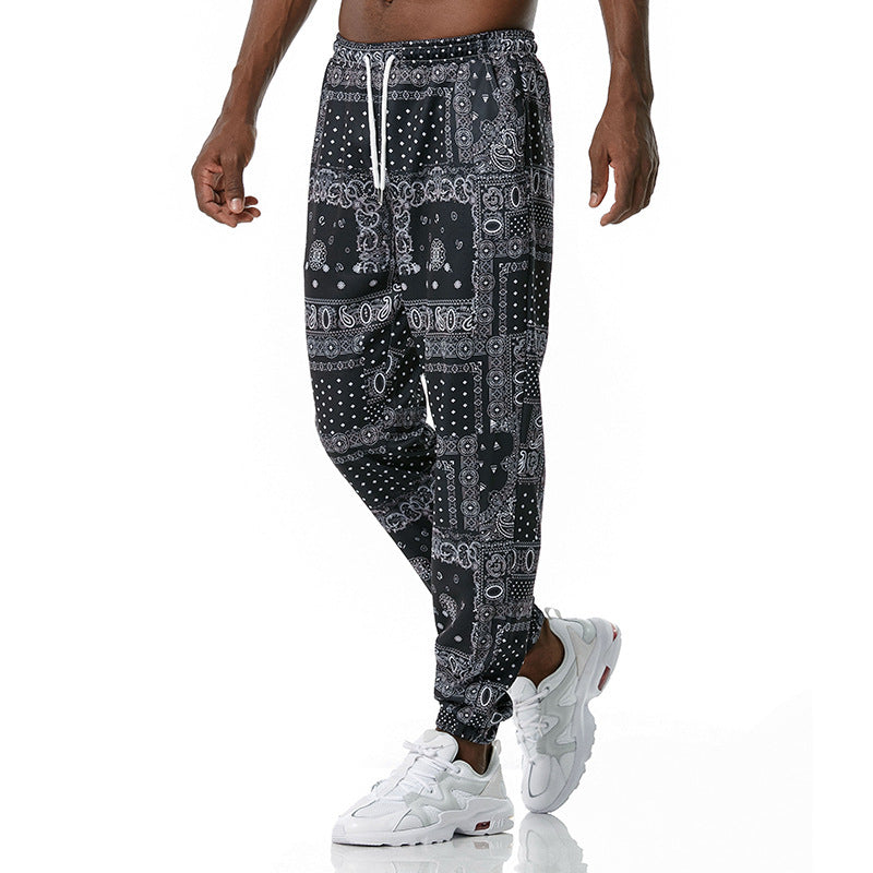 Ethnic printed slacks