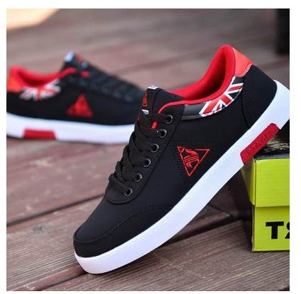 new spring men's shoes Korean version of the trend of men's sports and leisure canvas shoes student shoes