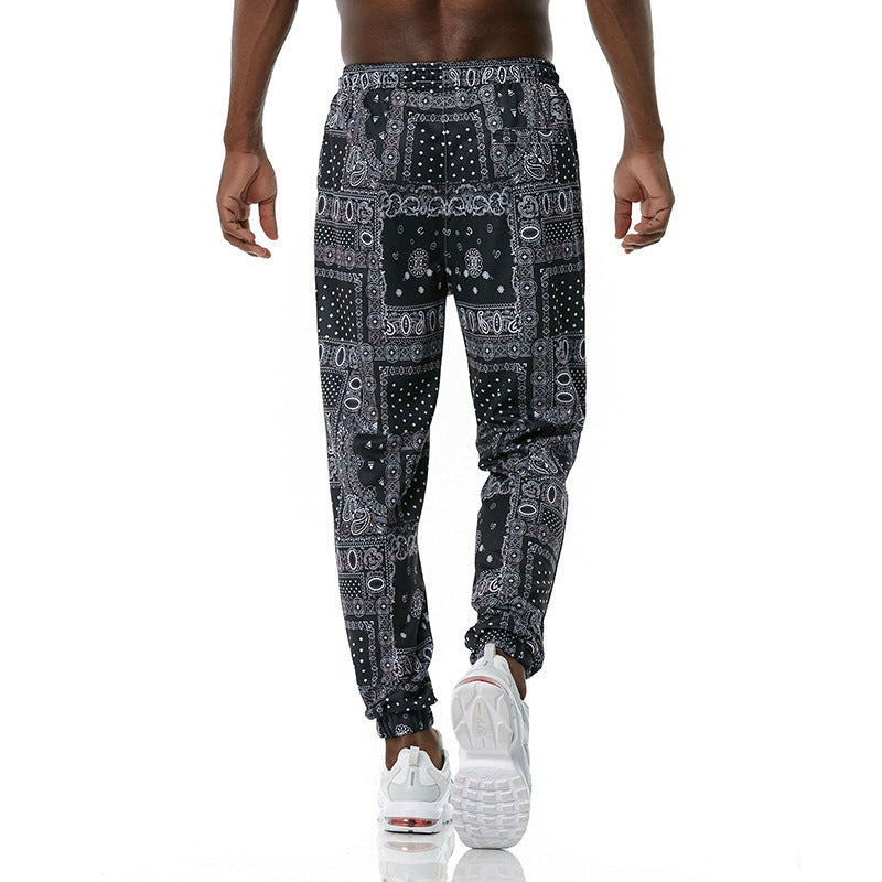 Ethnic printed slacks