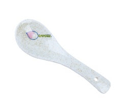 Small Household Spoon Hand-Painted Ceramic Spoon Rice Spoon Soup Spoon Ceramic Spoon Specialty Restaurant Spoon