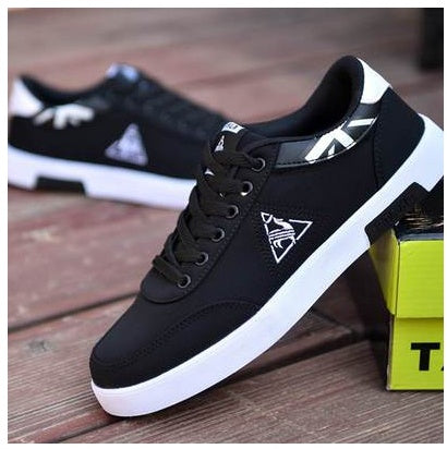 new spring men's shoes Korean version of the trend of men's sports and leisure canvas shoes student shoes