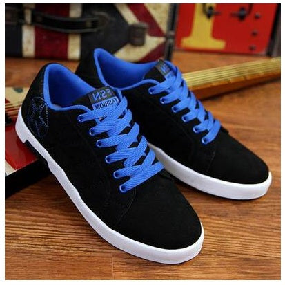 new spring men's shoes Korean version of the trend of men's sports and leisure canvas shoes student shoes