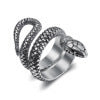 New Item Titanium Steel Men's Snake Ring